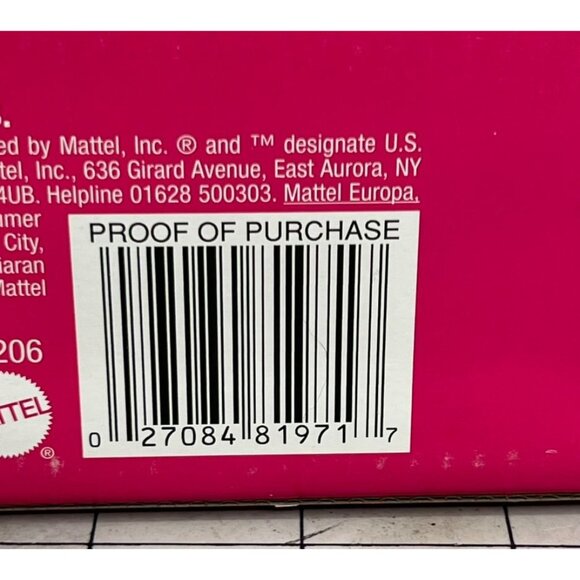 Barbie Glam Pool Blue/Pink Playset with Slide New In Box Rare! - Picture 5 of 10